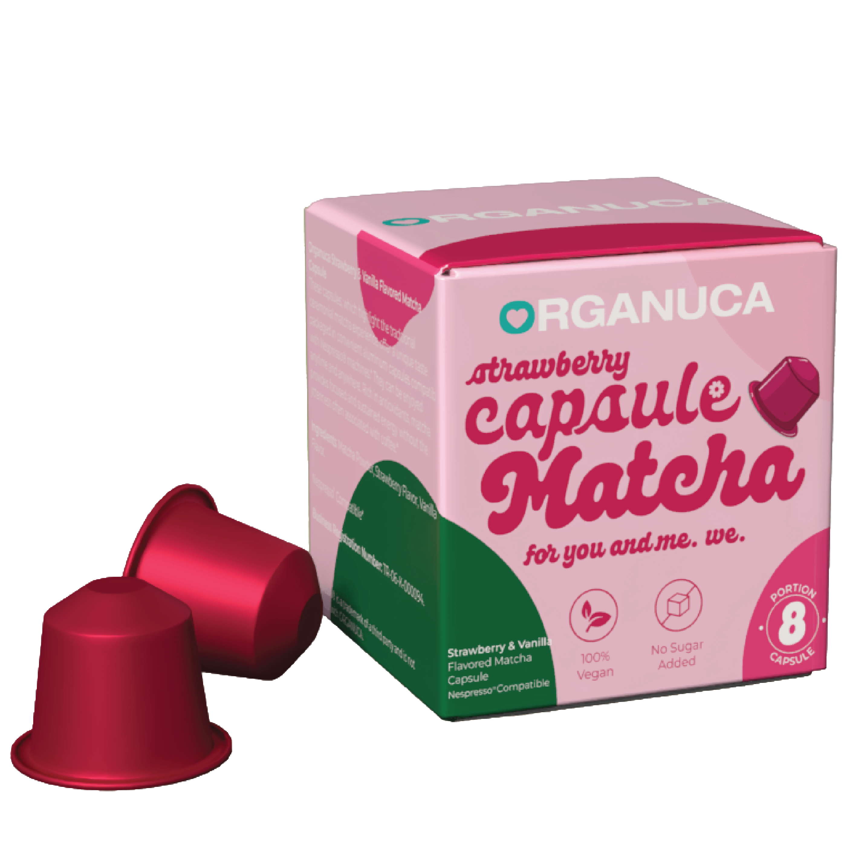 Berry & Vanilla Matcha Capsule ürünü