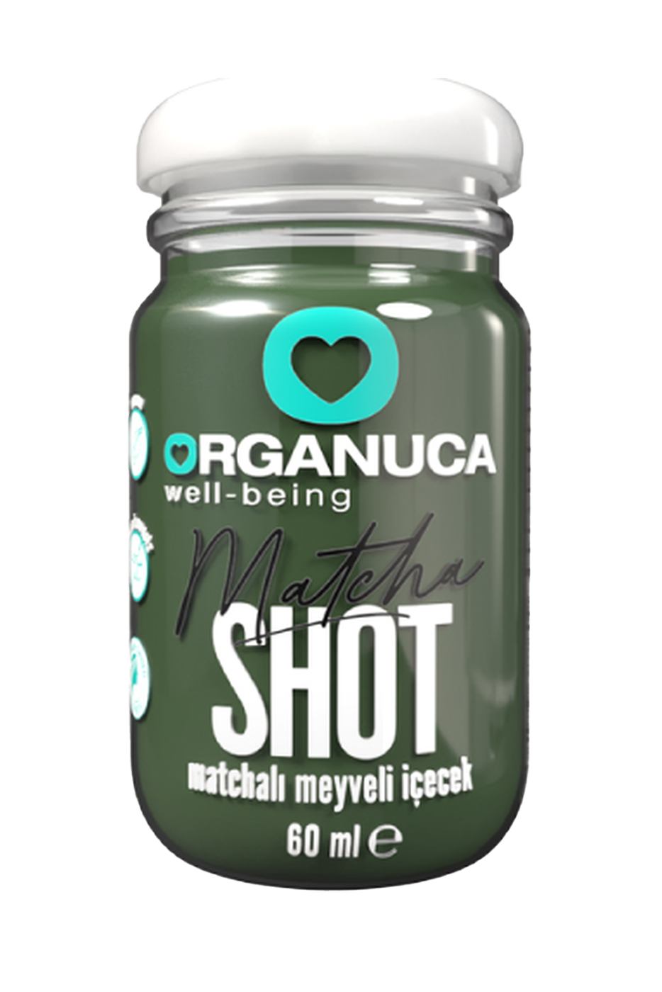 Green Glow Matcha Shot şişesi