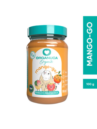 Organik Ek Gıda Mango-Go 100 G (Meyve-Sebze Püresi)