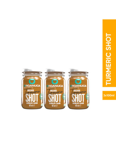 Avantajlı 16 Paket 3'lü Organik Zerdeçallı İçecek Turmeric Shot 60 Ml-48 Adet
