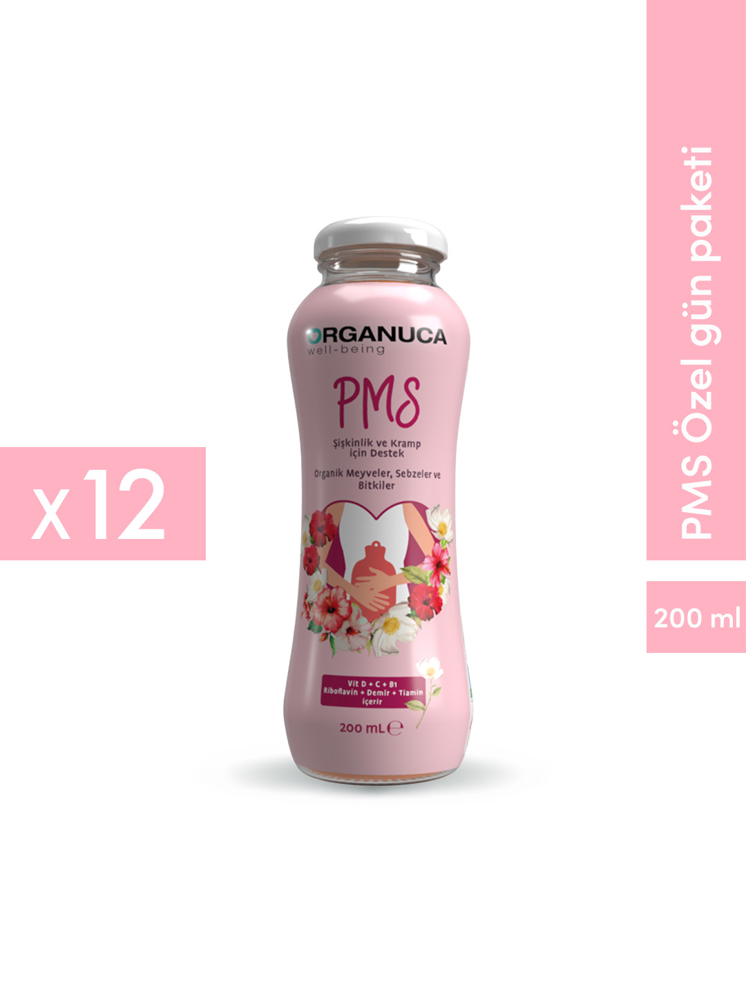 12'li Pms Dest.Vitamin Takv.Bitki Çay 200 Ml - Görsel 2