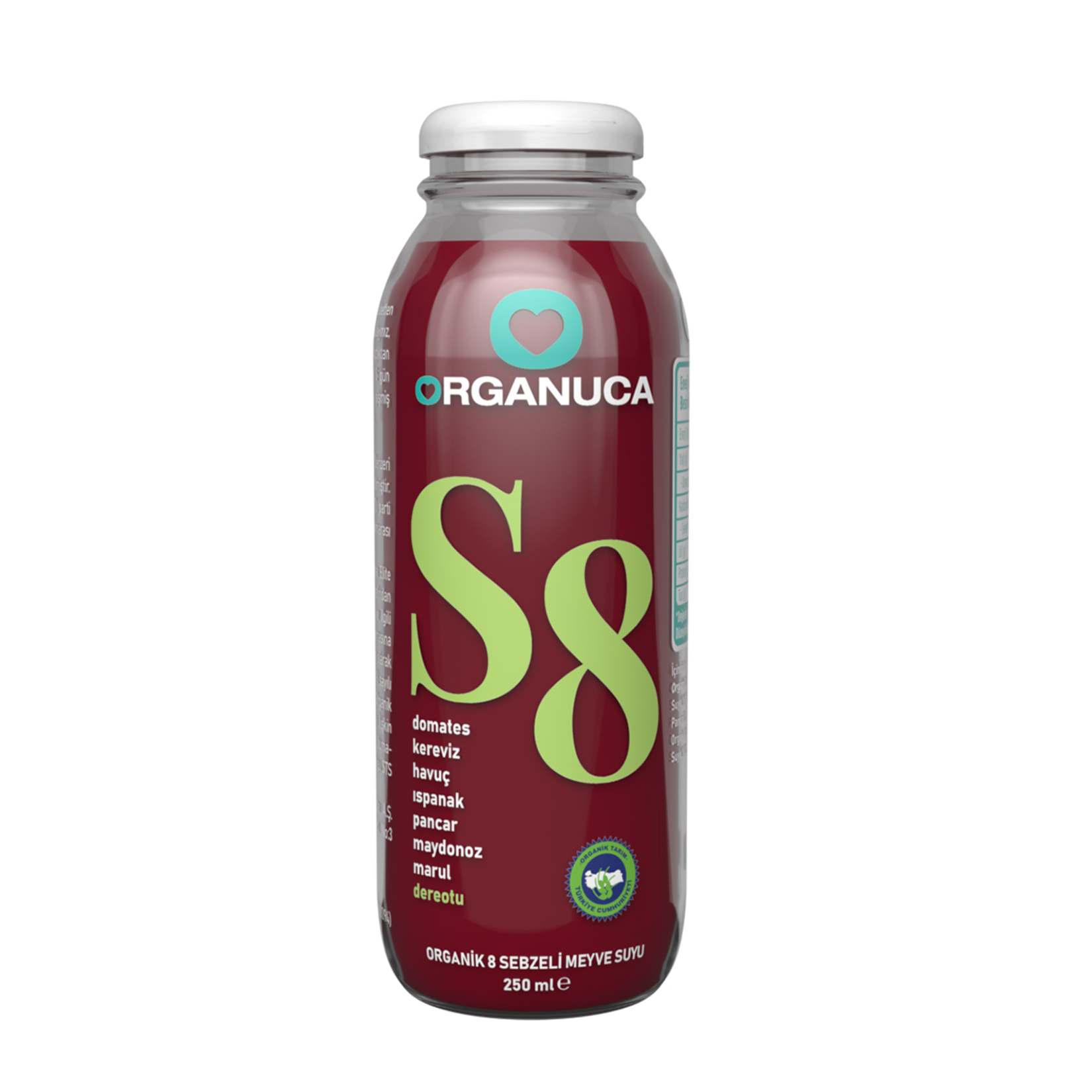 Organik S8 Meyve & Sebze Suyu - 250 ml