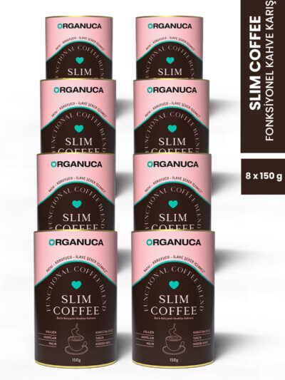 8'li Slim Coffee – Fonksiyonel Kahve Blend 150 Gr